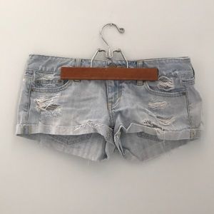 Distress AE Jean Shorts
